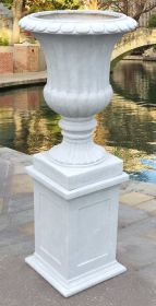 Graystone Vase on Pedestal (KIT)