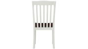 ACME Green Leigh Dining Chair, White & Walnut 77077